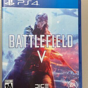 GREAT DEAL! Barely used BATTLEFIELD V for PS4 - Playstation game disc!